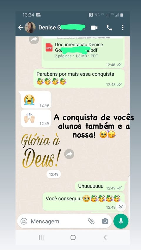 Instituto Sagar avaliações de alunos - depoimento 2
